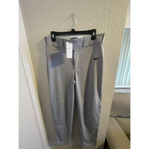 Nike Vapor Select Gray Baseball Pants Men's Size Medium BQ6345-100